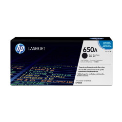 HP 650A toner LaserJet noir...