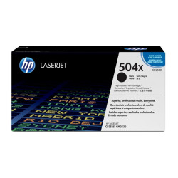 HP 504X toner LaserJet noir...