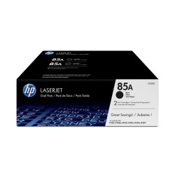 HP 85A pack de 2 toners...