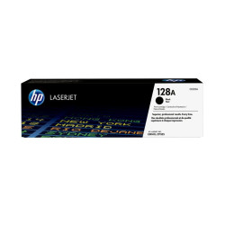 HP 128A toner LaserJet noir...