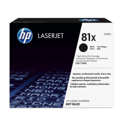 HP 81X toner LaserJet noir...