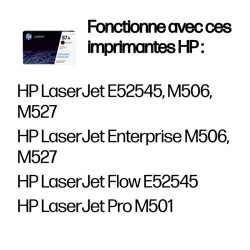 HP 87A toner LaserJet noir...