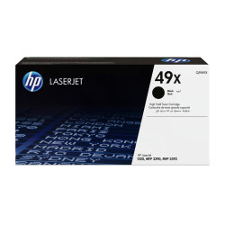 HP 49X toner LaserJet noir...
